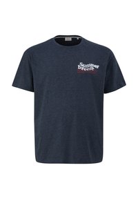 s.Oliver À IMPRIMÉ SUR LE DEVANT - T-shirt z nadrukiem