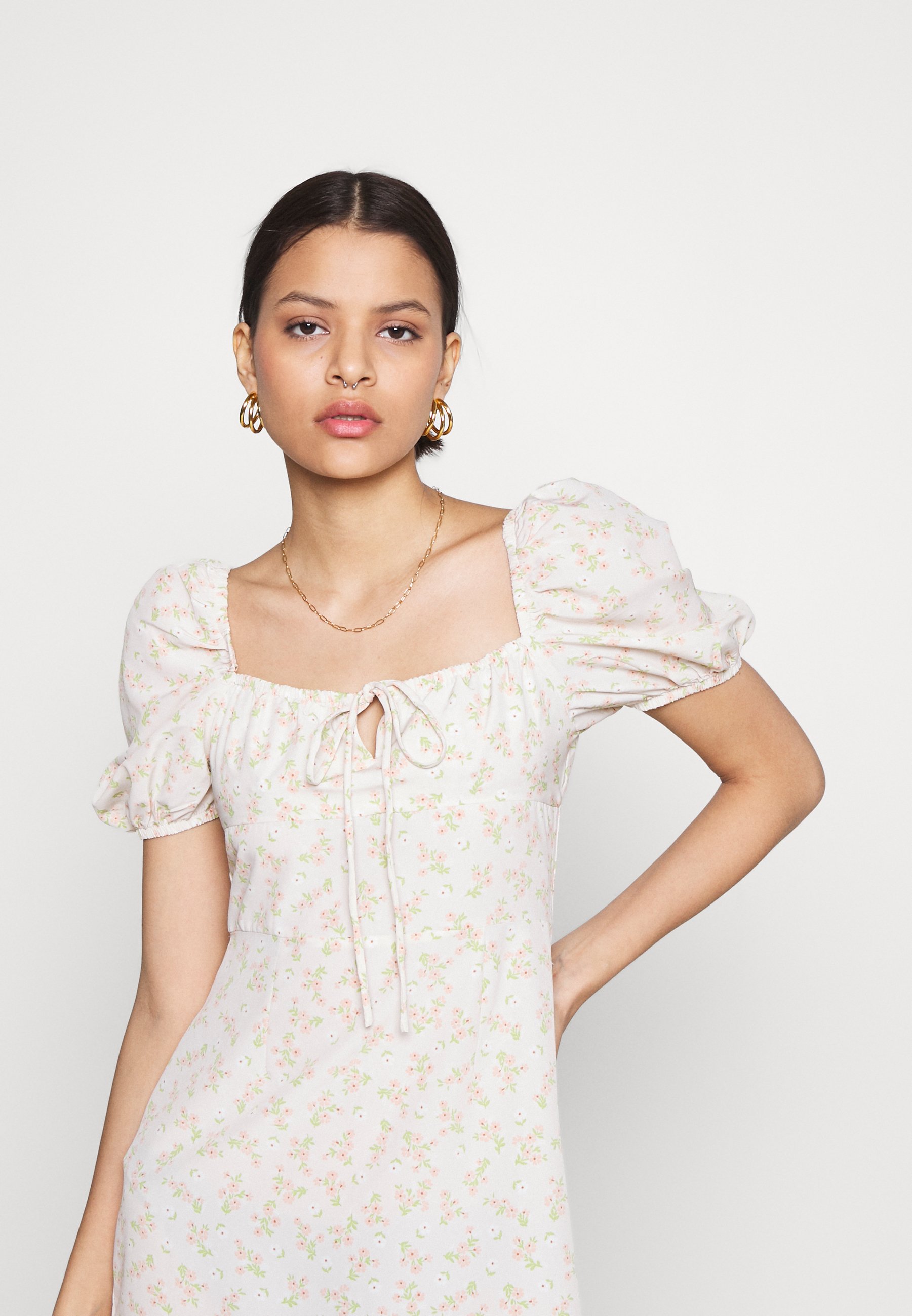 Glamorous CARE MINI DRESSES WITH PUFF 
