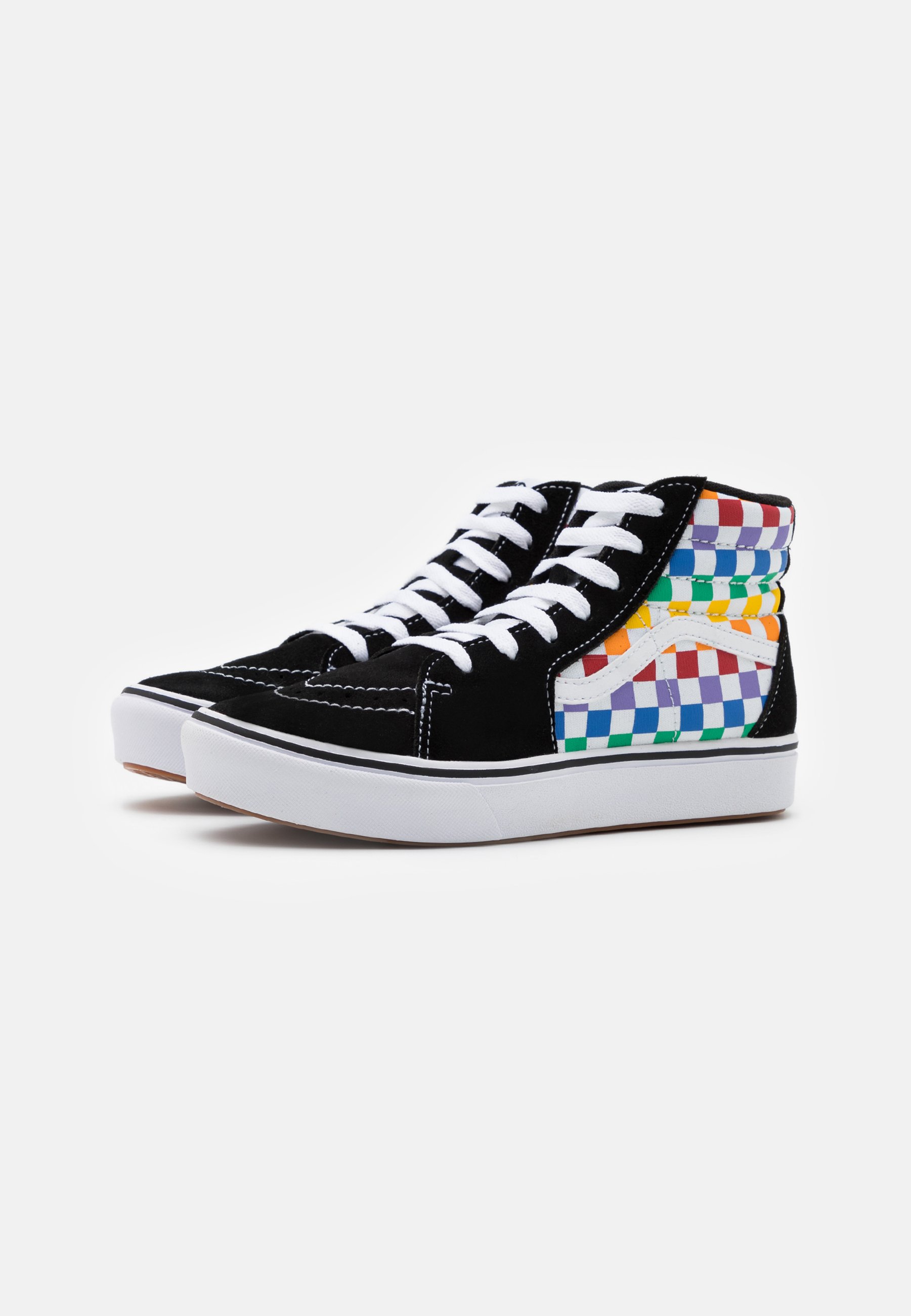 vans rainbow true white