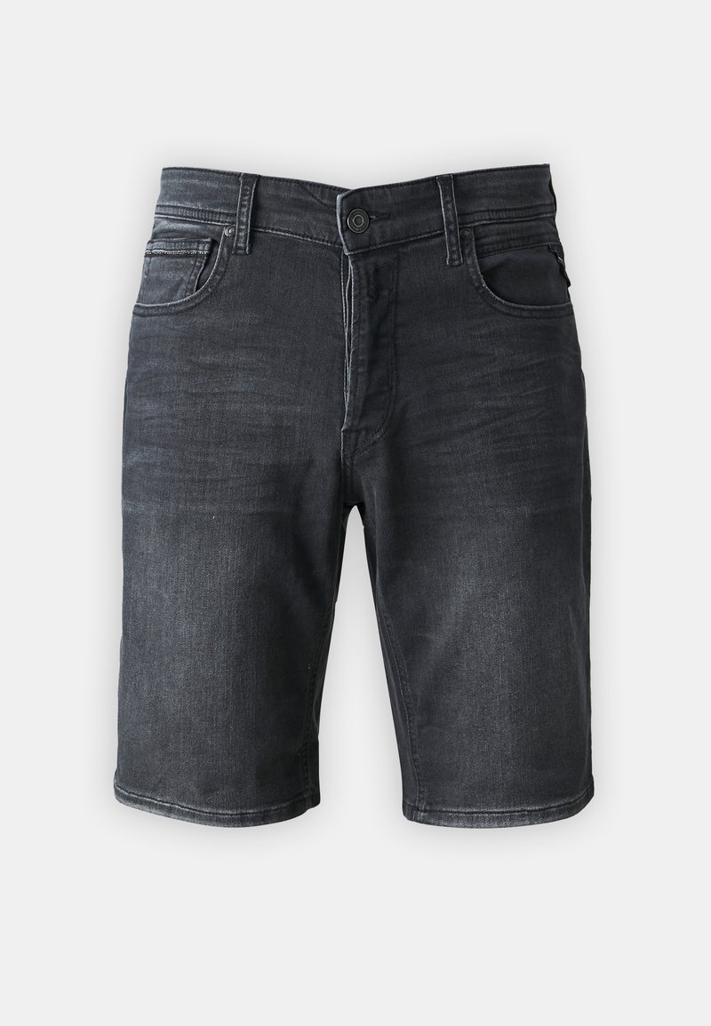 Replay Jeansshort grijs denim/greydenim