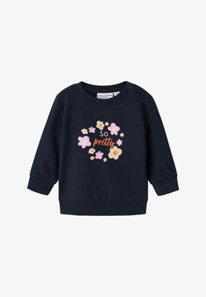 Name it, NBFVRILLIE LS SWEAT BOX BRU - Sudadera - dark sapphire