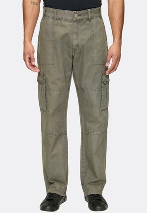 RISLEY CARGO - Straight leg jeans - khaki