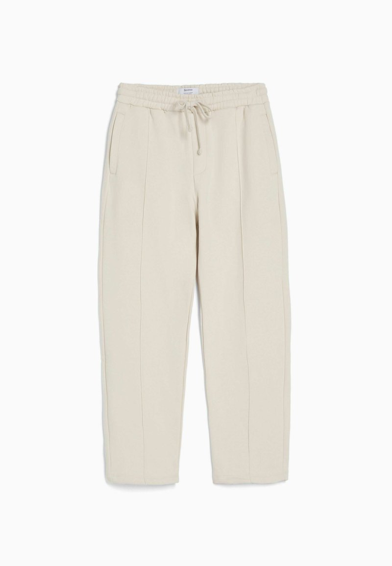 Bershka Trainingsbroek crème Bershka Trainingsbroek crème