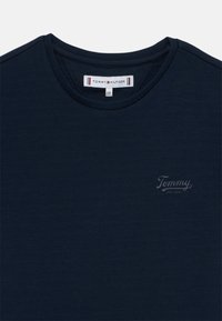 Tommy Hilfiger SPACER INTERLOCK DRESS - Vestido ligero - dark night navy