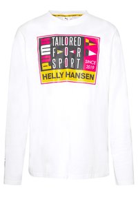 X HELLY HANSEN - Tops ar garām piedurknēm - white