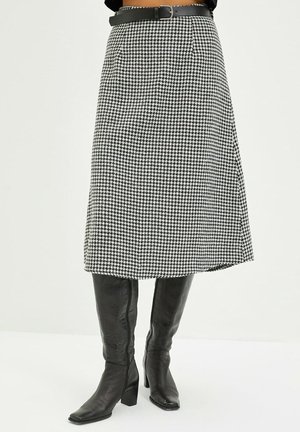 A-snit nederdel - grey