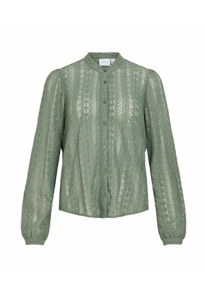 VILA, SHIRT VICHIKKA LACE - Chemisier - laurel wreath
