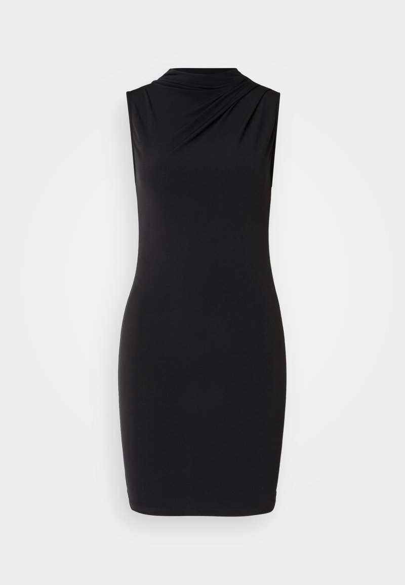 Pieces Robe en jersey noir