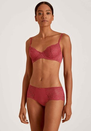 Underwired bra - pomegranate red