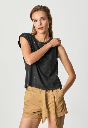 Triko s potiskem - black