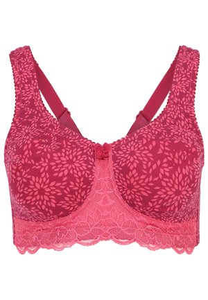 LASCANA ENTLASTUNGS-BH - T-Shirt BH - pflaume/beere