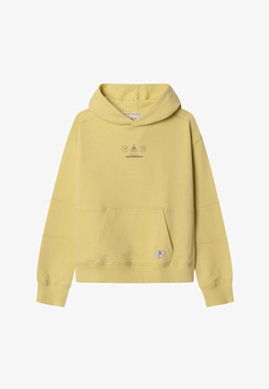 Pepe Jeans, SUDADERA TIPO CANGURO CON CAPUCHA - Jersey con capucha - amarillo