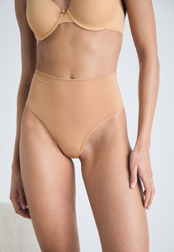 INVISIBLE 2 PACK - Thong - caramel3