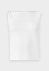 CROP BOAT - Top - fresh white