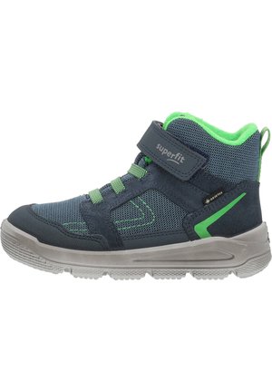 Superfit MARS - Schnürstiefelette - blau grün