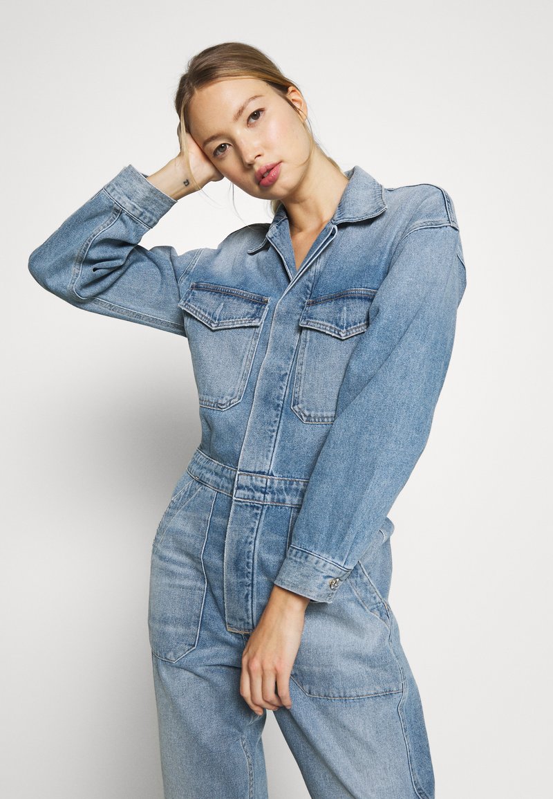 Citizens Of Humanity Marta Jumpsuit Dark Blue Denim Dark Blue Denim Zalando Co Uk