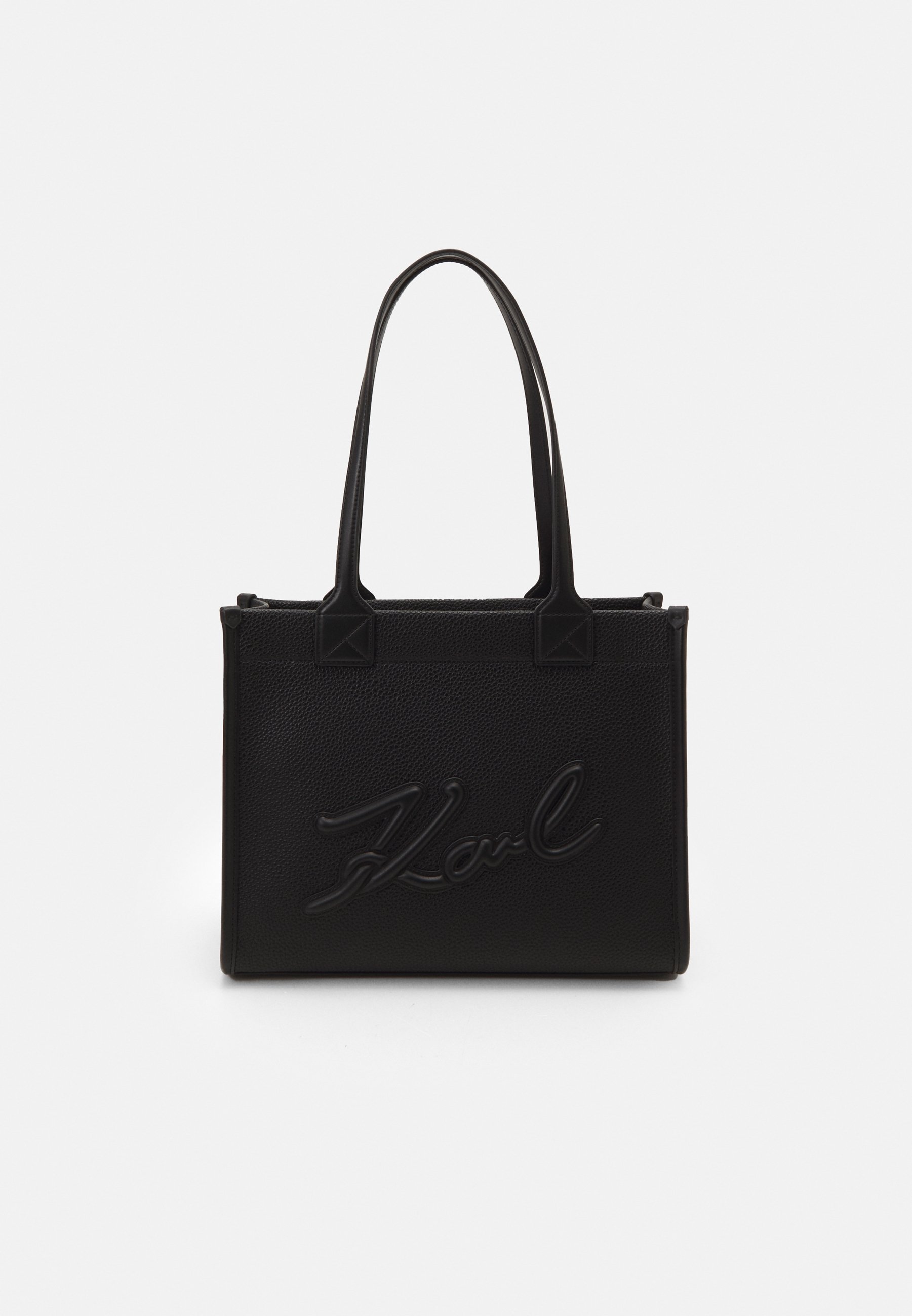 KARL LAGERFELD SKUARE TOTE GRAINY Handbag black Zalando