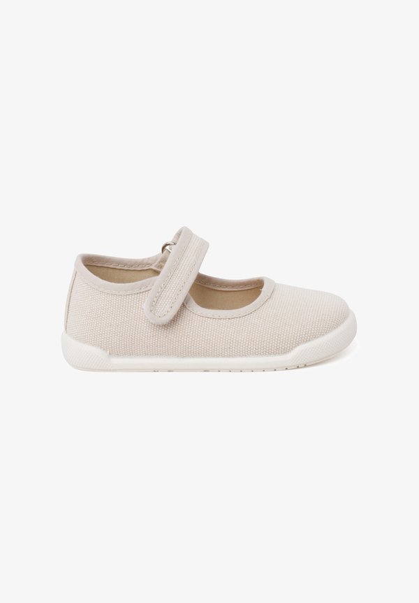 MERCEDITAS BAREFOOT – Riemchenballerina – crudo