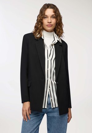 MONOPETTO UNITA - Cappotto corto - nero
