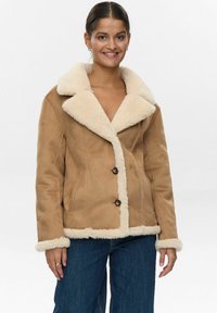 Nümph NUELIOTTA REVERSIBLE  - Veste d'hiver - cognac