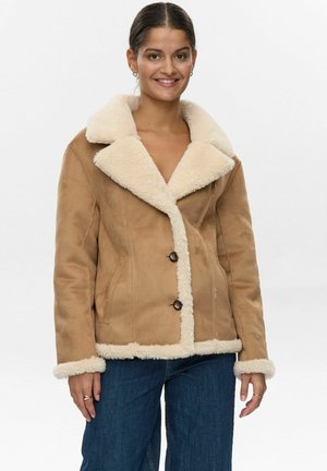 Nümph NUELIOTTA REVERSIBLE  - Winterjas - cognac