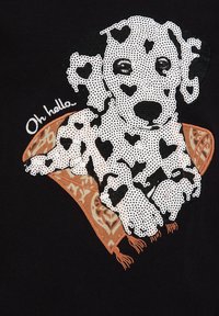 WE Fashion Top dugih rukava - black