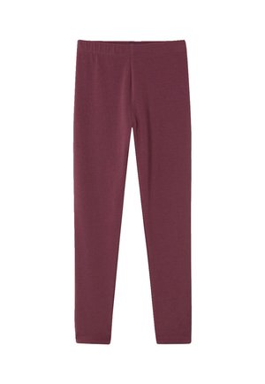 Vertbaudet, VERTBAUDET LEGGINGS MÄDCHEN, DEHNBUND BASIC - Leggings - Trousers - pflaume