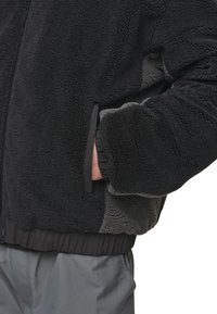Pegador ABSECON JACKET - Fleecejas - black/anthracite