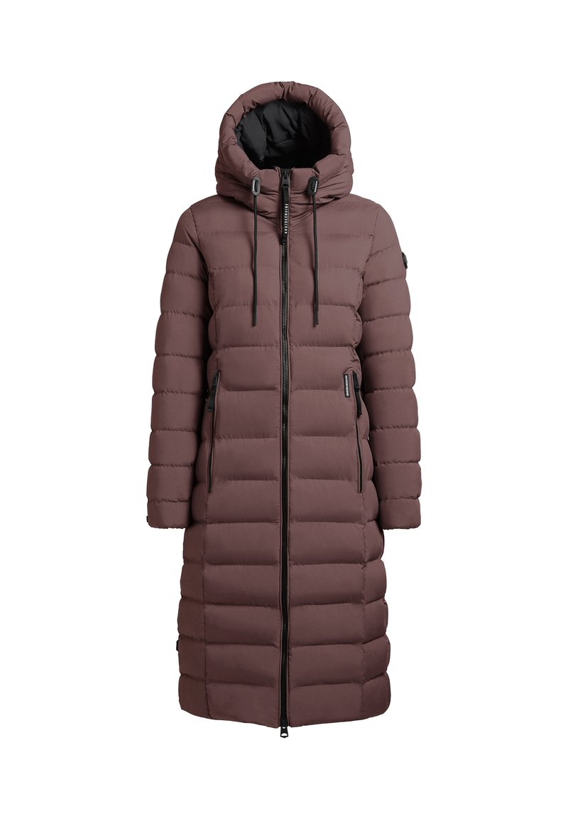 khujo Wintermantel taupe