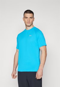 Under Armour - TECH REFLECTIVE  - Sports T-shirt - capri/reflective Thumbnail Image 1