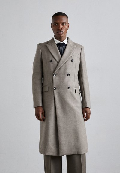 Emporio Armani COAT - Klasický kabát - beige scuro