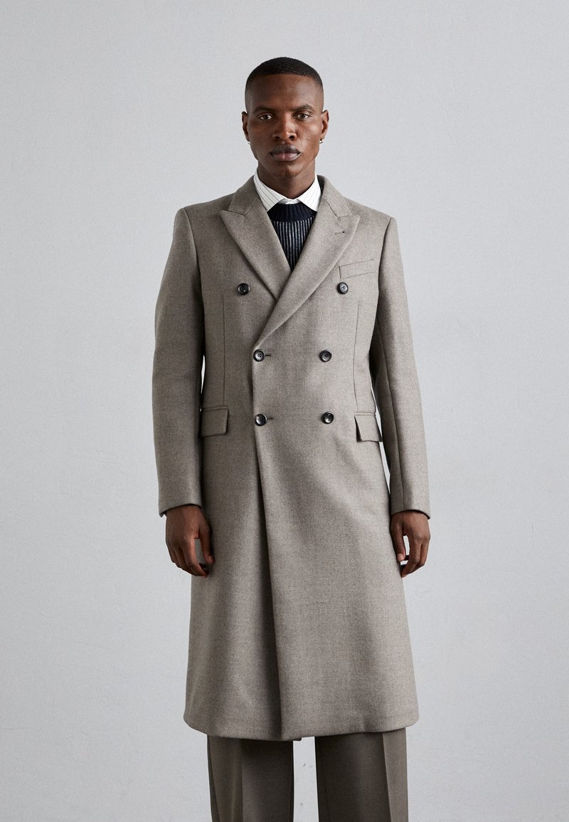 Emporio Armani COAT - Klasisks mētelis - beige scuro
