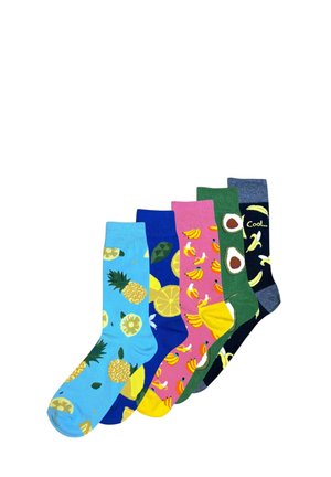 5 PACK COOL FRUITS - Strømper - multi coloured