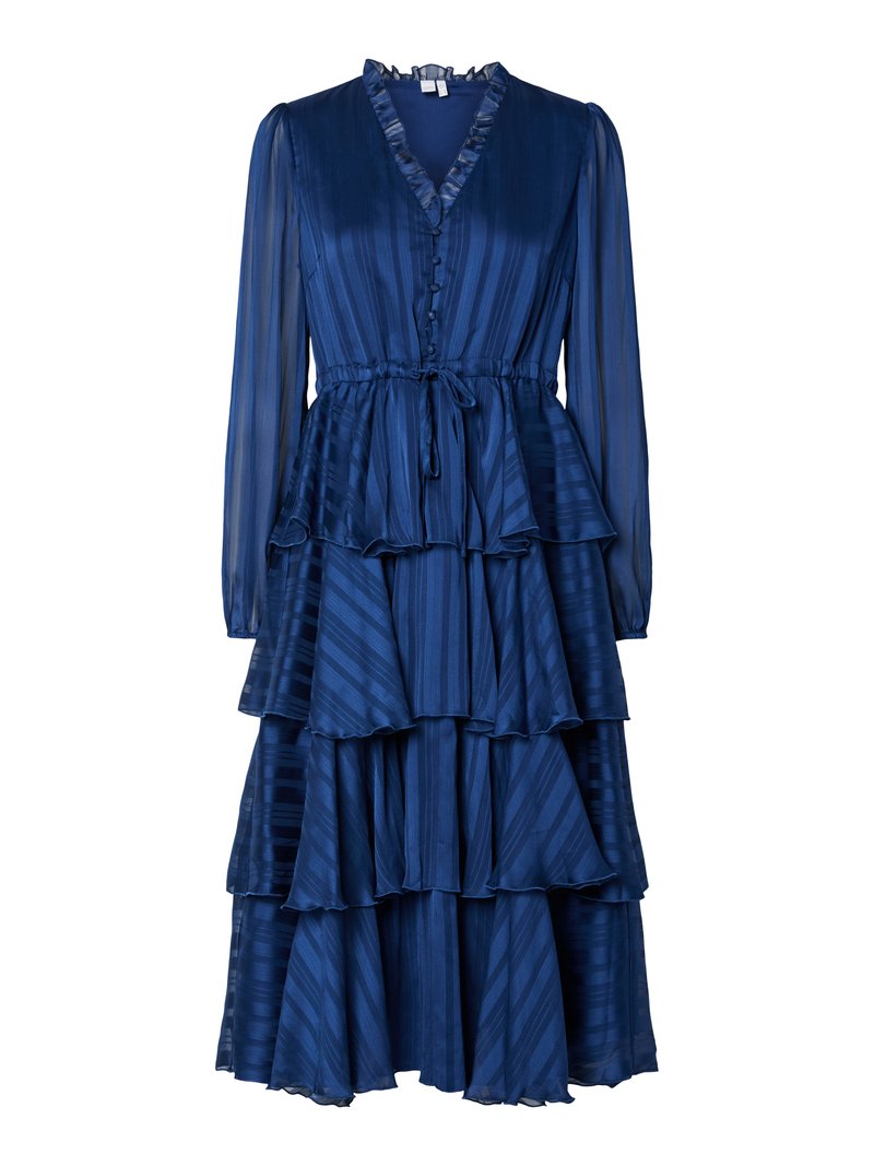 YAS Cocktailjurk blauw