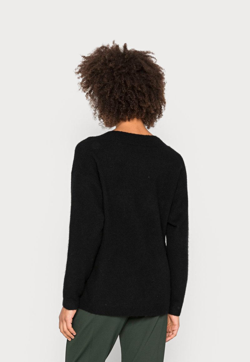 Damen Strickjacken | Esprit Collection LAMA FLUFFY Strickpullover black/schwarz - JS87570 Damen Strickjacken | Esprit Collection LAMA FLUFFY Strickpullover black/schwarz - JS87570