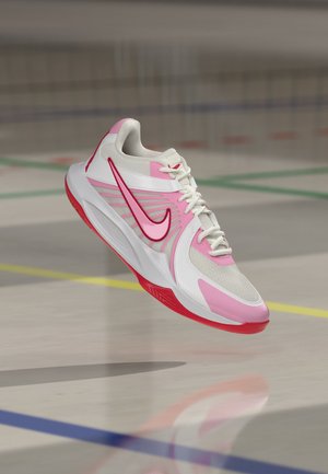 Nike Performance, ZOOM HYPERSPEED COURT 2 UNISEX - Обувки за волейбол - white/pink rise/univ red