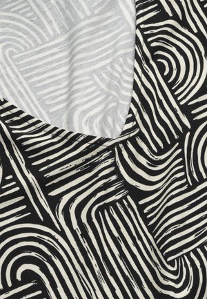 Cellbes of Sweden, PATTERNED VISCOSE DRESS WITH POCKETS - Jerseykjole - black patterned