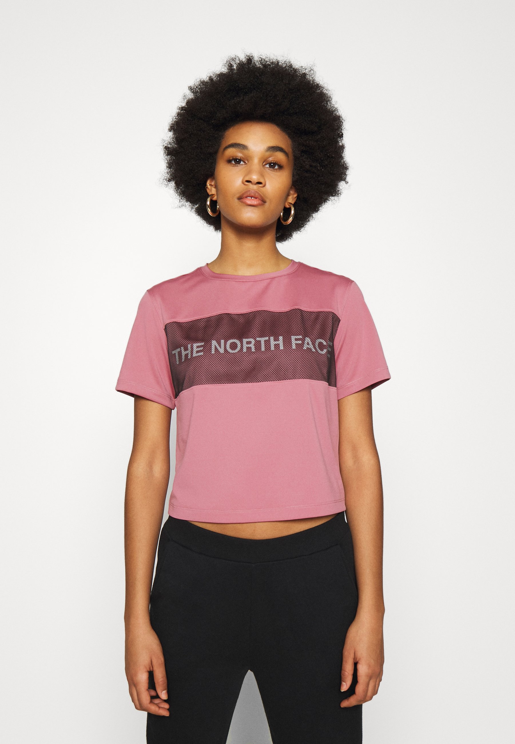 North Face Print T-shirt - mesa rose 