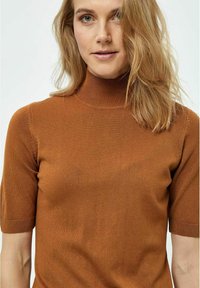 Desires EVIA SHORT SLEEVE - Navadna majica - glazed ginger