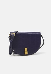 Ted Baker SOHHO PADLOCK DETAIL SADDLE BAG - Borsa a tracolla - blue