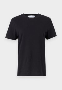 SLFMYESSENTIAL O NECK - Paprasti marškinėliai - black