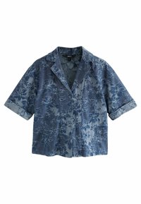 Next - REGULAR FIT DENIM SHIRT  - Marškiniai - blue Miniatiūros vaizdas 1