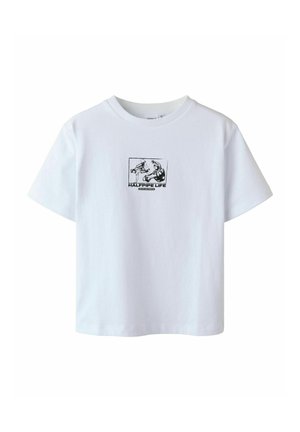 Name it T-shirt print - bright white