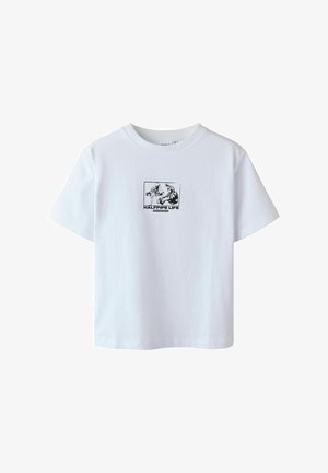 Name it T-Shirt print - bright white
