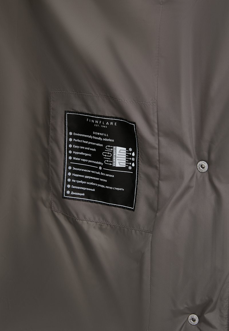 Damen Parkas | Finn Flare Wintermantel dark brown/dunkelbraun - FY34865 Damen Parkas | Finn Flare Wintermantel dark brown/dunkelbraun - FY34865