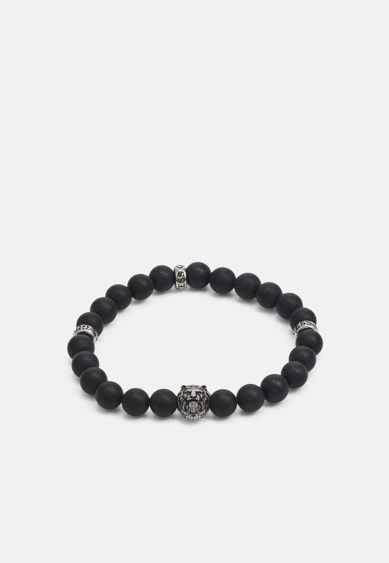 Guess - BEADS LION UNISEX - Karkötő - black/silver-coloured, Nagyítás