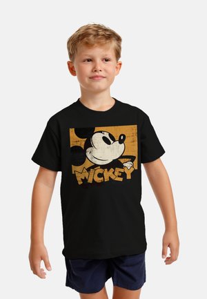 Henry Tiger, MICKEY CLASSIC AGAINST THE GRAIN - T-Shirt print - black