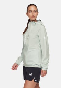 Mammut AENERGY HOODED - Hardshelljacka - silver sage