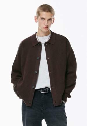 Kardigán - dark brown