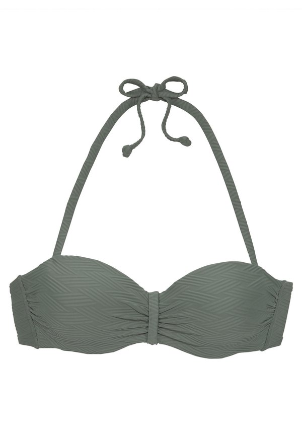BANDEAU - Bikini-Top - oliv